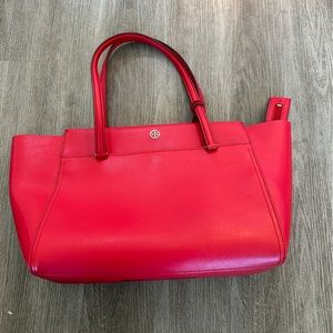 Tory Burch red handbag